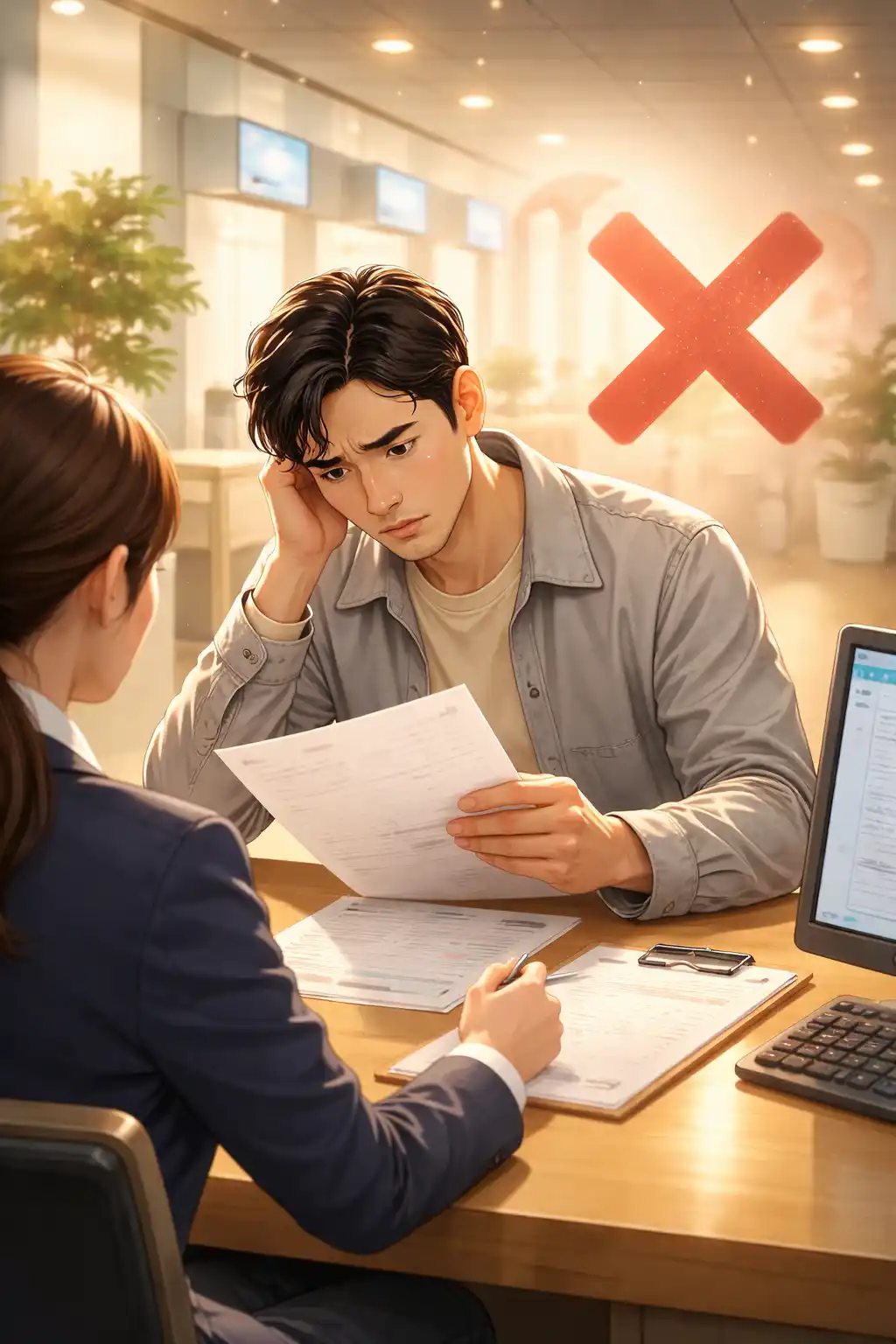 시중 은행 실제 심사 반려(부결) 사유: 왜 내 대출은 거절되었을까?